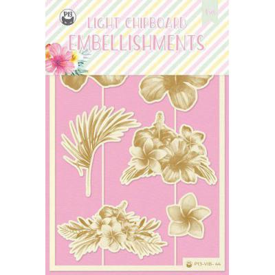 Piatek13 Summer Vibes Die Cuts - Chipboard Flowers